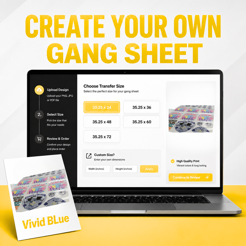 Create Your Own Gang Sheet